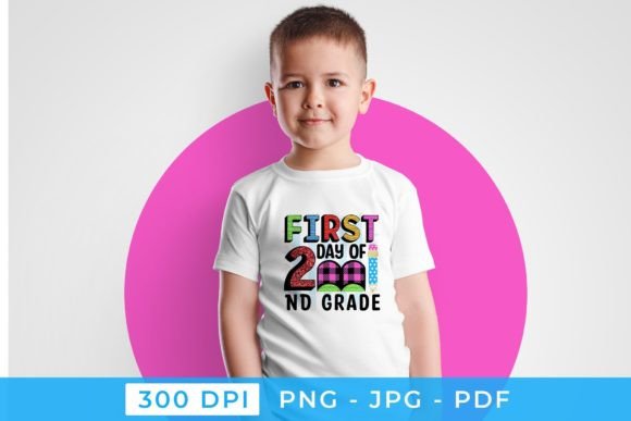 First Day of 2nd Grade PNG