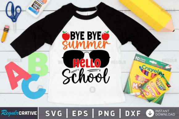 Free Bye Bye Summer Hello School: A Creative Back-to-School Resource