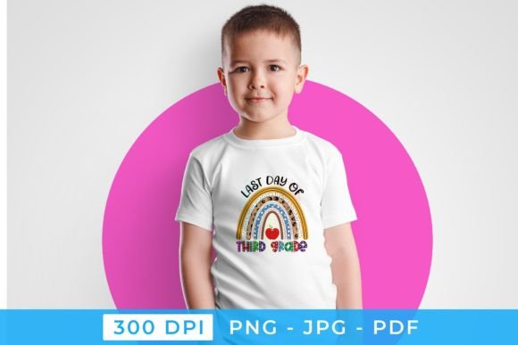Last Day of Third Grade PNG, JPG, PDF