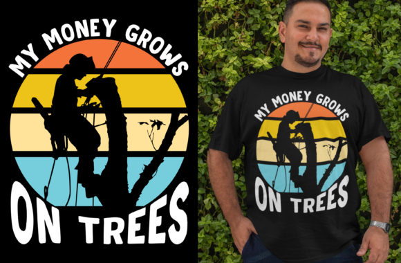 My Money Grows on Trees: Why This Chainsaw-Themed Arborist Shirt Resonates Far Beyond the Workshop