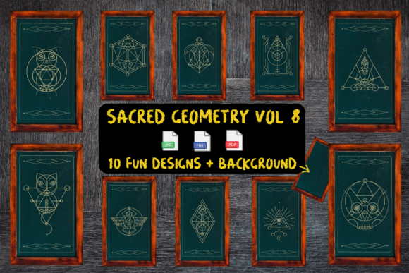 Sacred Geometry Cards Vol 8 Fun Version