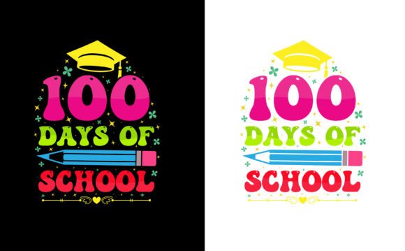 T Shirt 100th Day School: A Creative and Practical Design for Print on Demand
