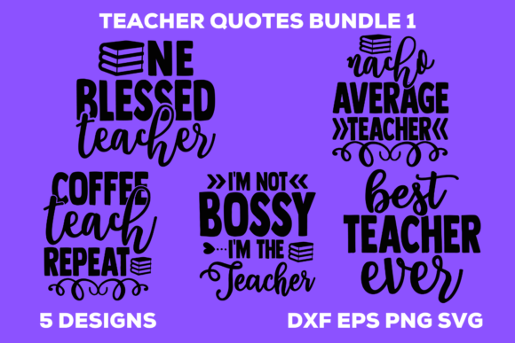 Teacher Quotes Bundle 1